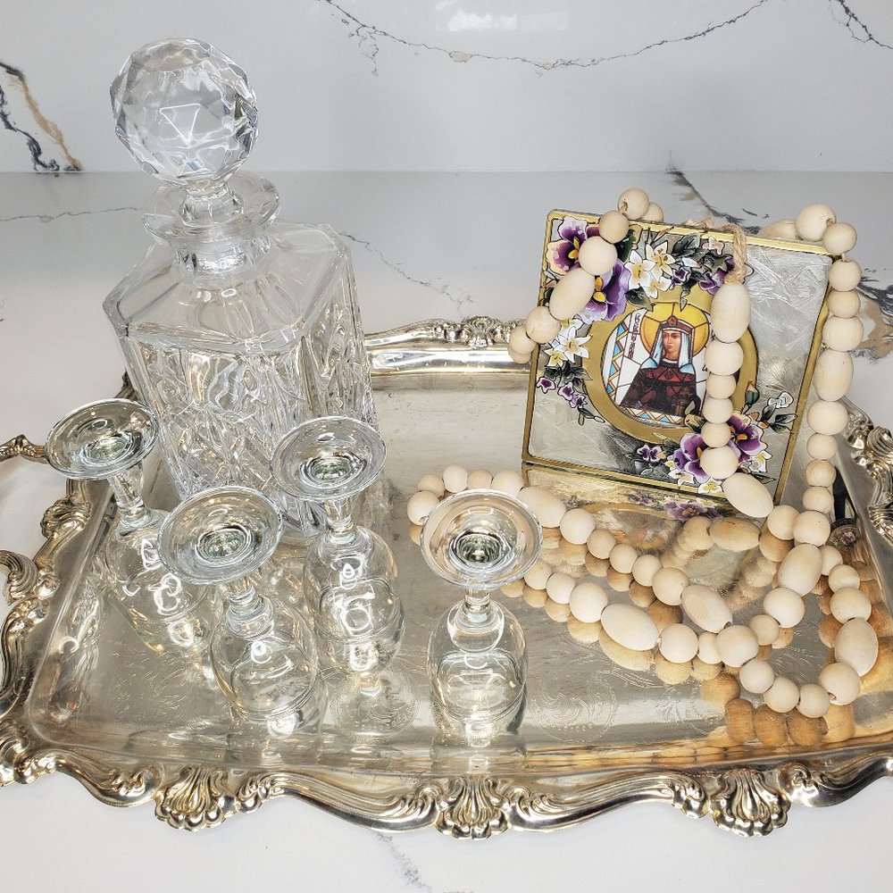 Vintage Serving Tray